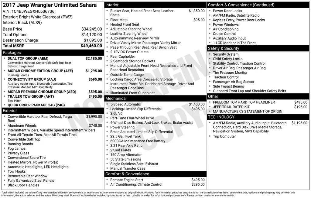 jeep wrangler unlimited 2017 1C4BJWEGXHL606706 image jeep wrangler unlimited 2017 1C4BJWEGXHL606706 image